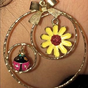 Cool Nature Hoop Earrings🐝🐞